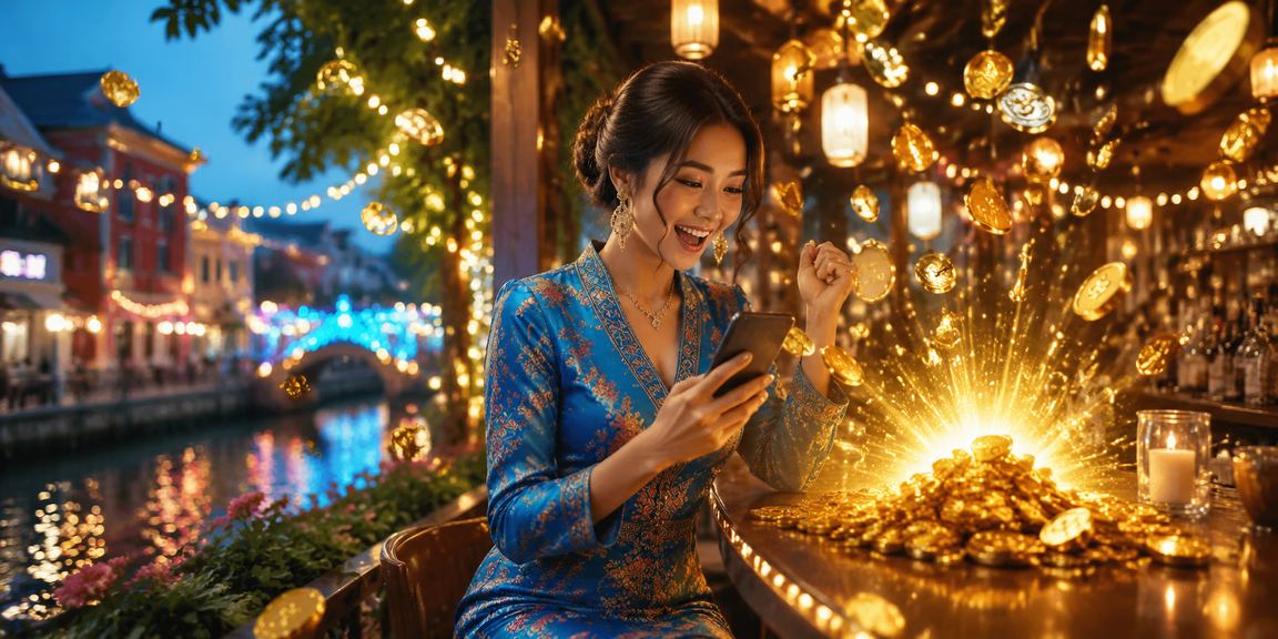 Permainan slot baju kurung gaya Melaka pada platform spinner77